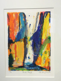 Niels Kongsbak, litografier, kunst, Galleri Kongsbak, Esbjerg