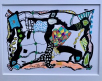 Maleri, Niels Kongsbak, Esbjerg, Galleri kongsbak, Tusch